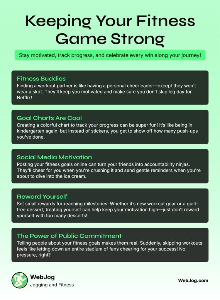 Keeping Your Fitness Game Strong Infographic