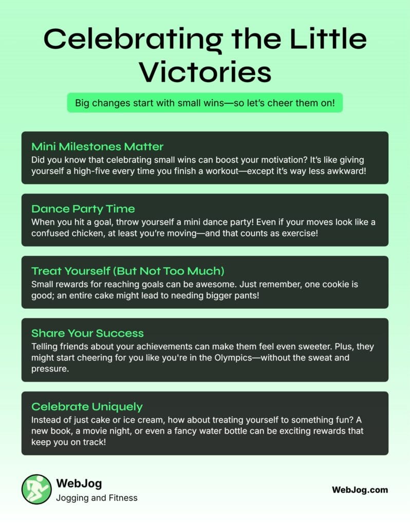 Celebrating the Little Victories Infographic