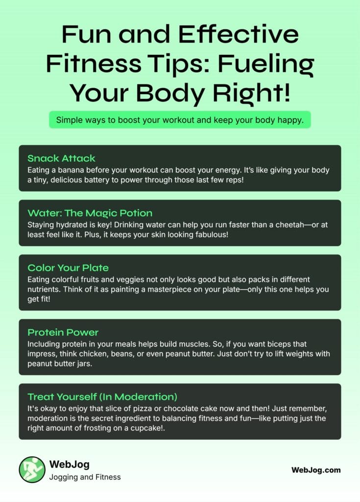 Fueling Your Body Right Infographic
